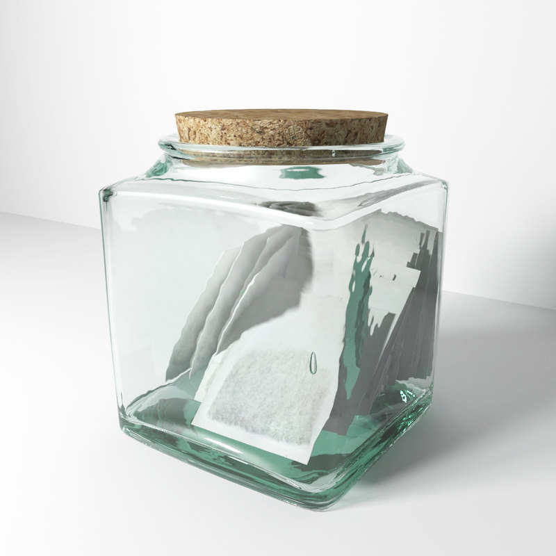 Glass Tea Bag Holder Max