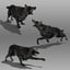 3ds max timber wolf animations