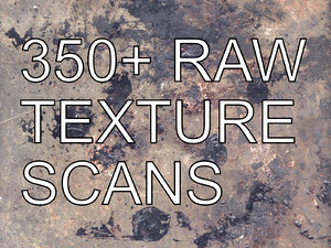 Raw Textures Pack - Wood, Leather, Stone, Paper, Paint, Raw Scans