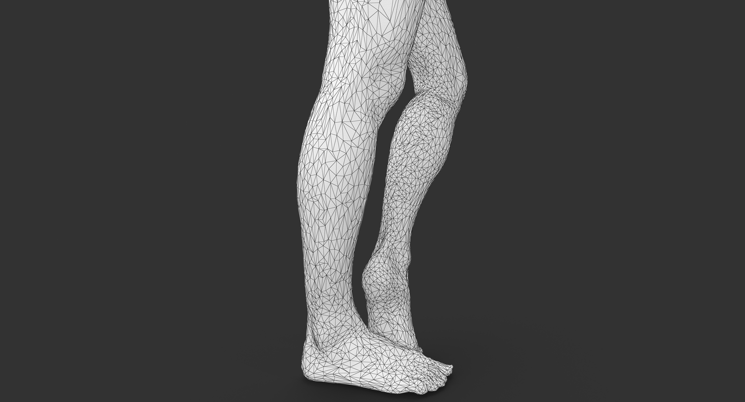 3d model human body