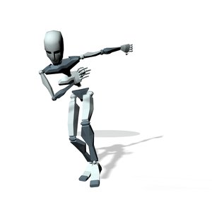 Action hero run slide moves