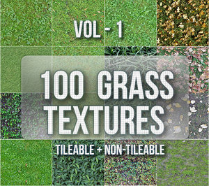 100 Grass Texturepack Vol-1