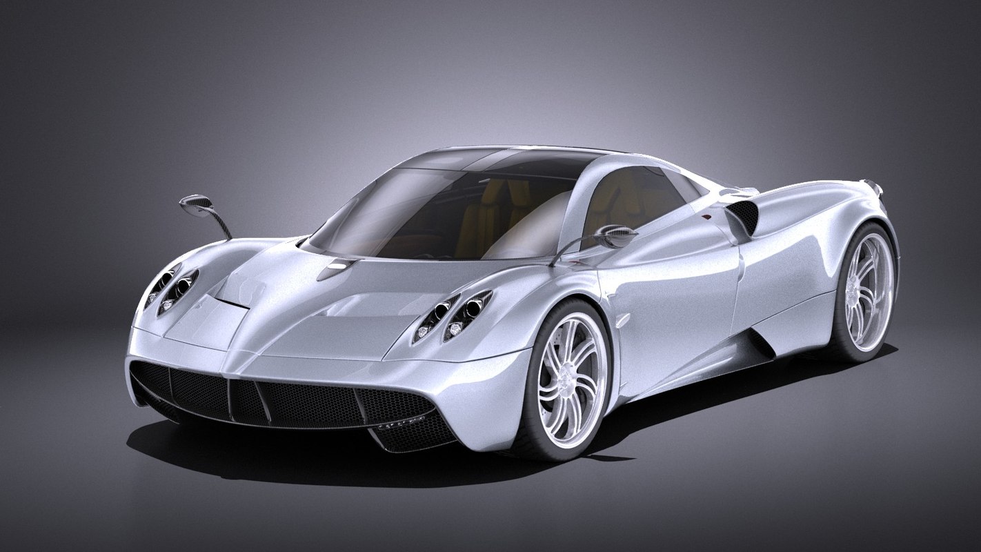 3D pagani huayra r TurboSquid 1211248