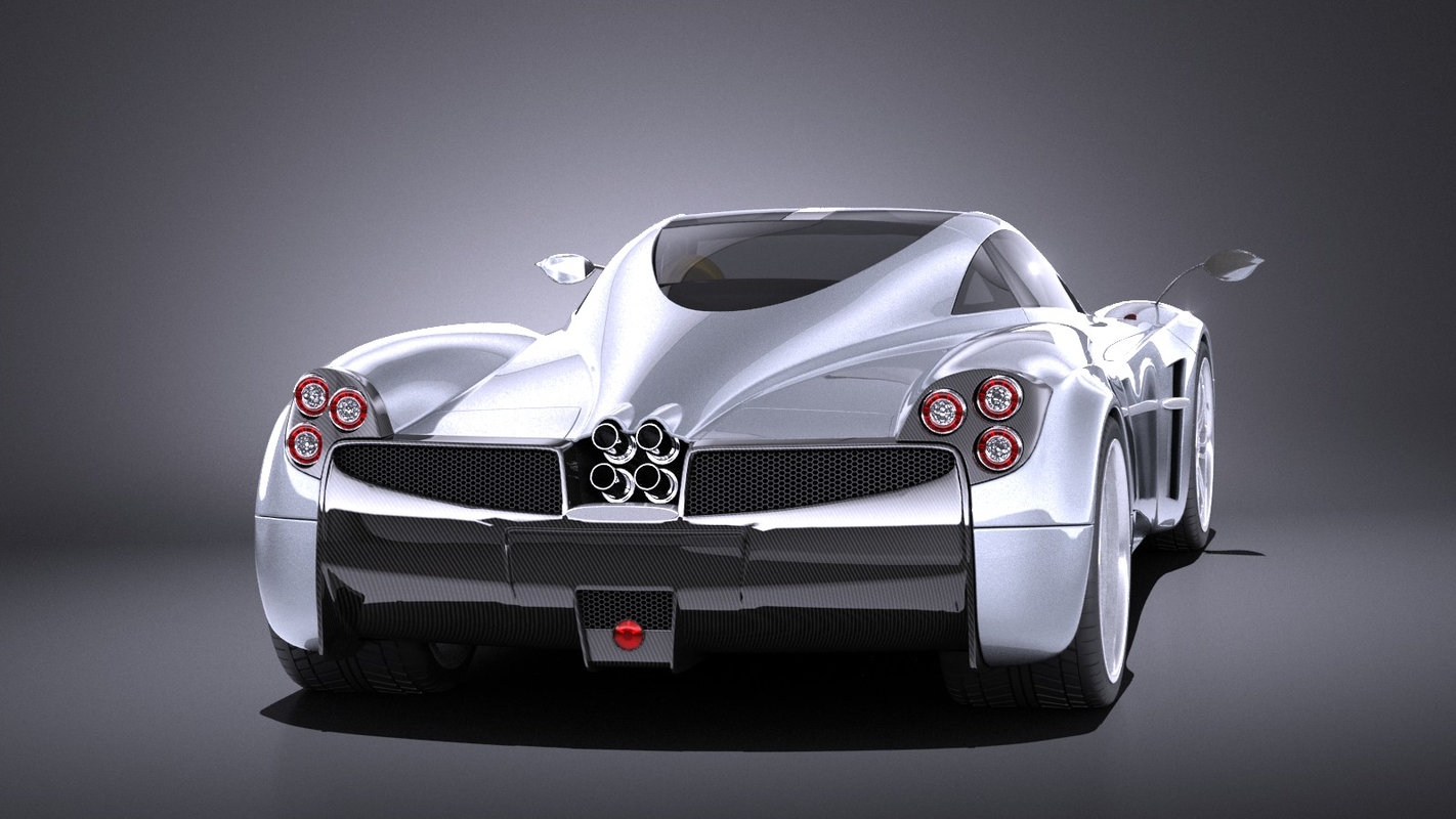 3D pagani huayra r TurboSquid 1211248