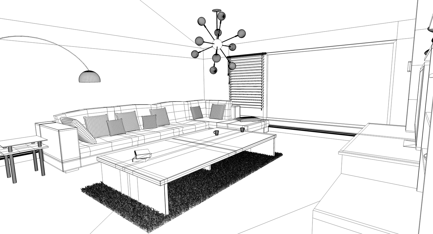 elegant living room design 2024