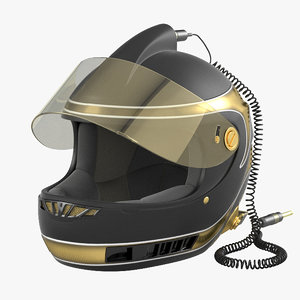 nascar helmet 3d model