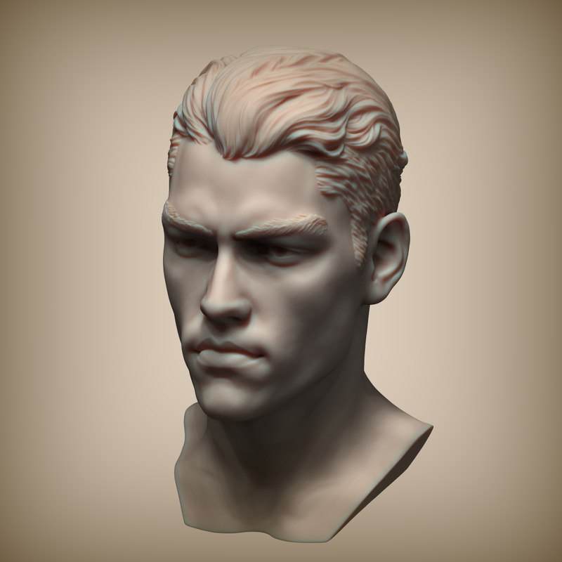 zbrush head download