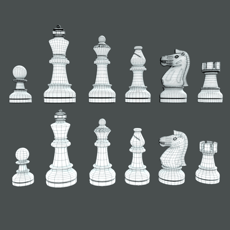 3d chess set