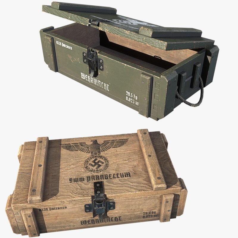 Третий ящик. 3d model Ammo Crate. Ящик Германия ww 2 wurnmkapseln. Ящик модель 3я15. Снарядные ящики вермахта.