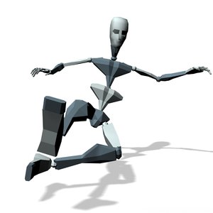 Action hero slide leap escape