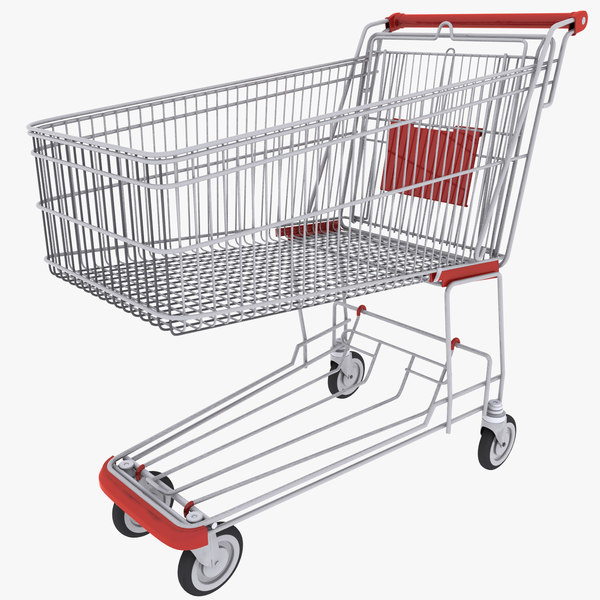 shopping cart 3d model Shopping Cart ifingerstudios.