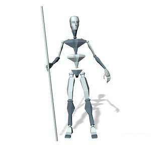 Medieval soldier guard idle T01