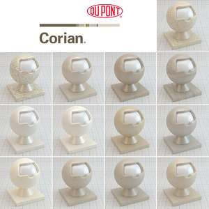 Corian Beige Seamless Countertops