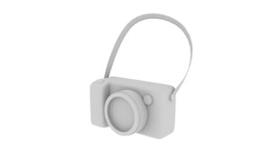 3d mirrorles camera obj