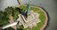 island statue liberty 3D