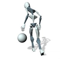 Basketball dribble skill loop T02