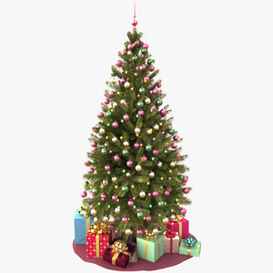 christmas tree v3 3d model