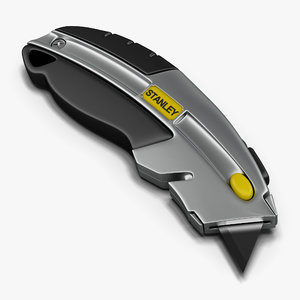 stanley utility knife 3d max