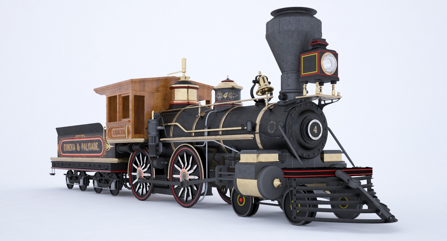 model steam engine train