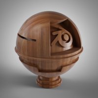 Wood Material for Blender