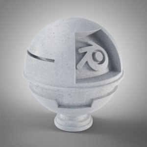Concrete Material for Blender