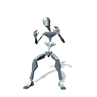 Sit hand wave dance