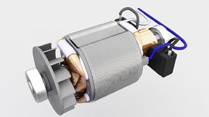 3D electric motor