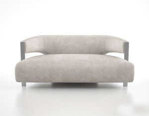 donghia giselle sofa 3d model