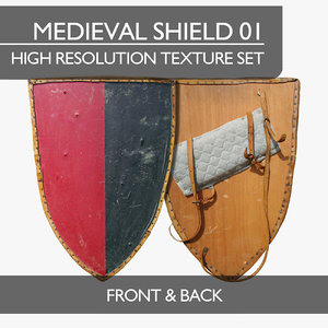 Medieval shield 01