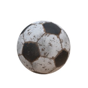 3D ball soccer soccerball
