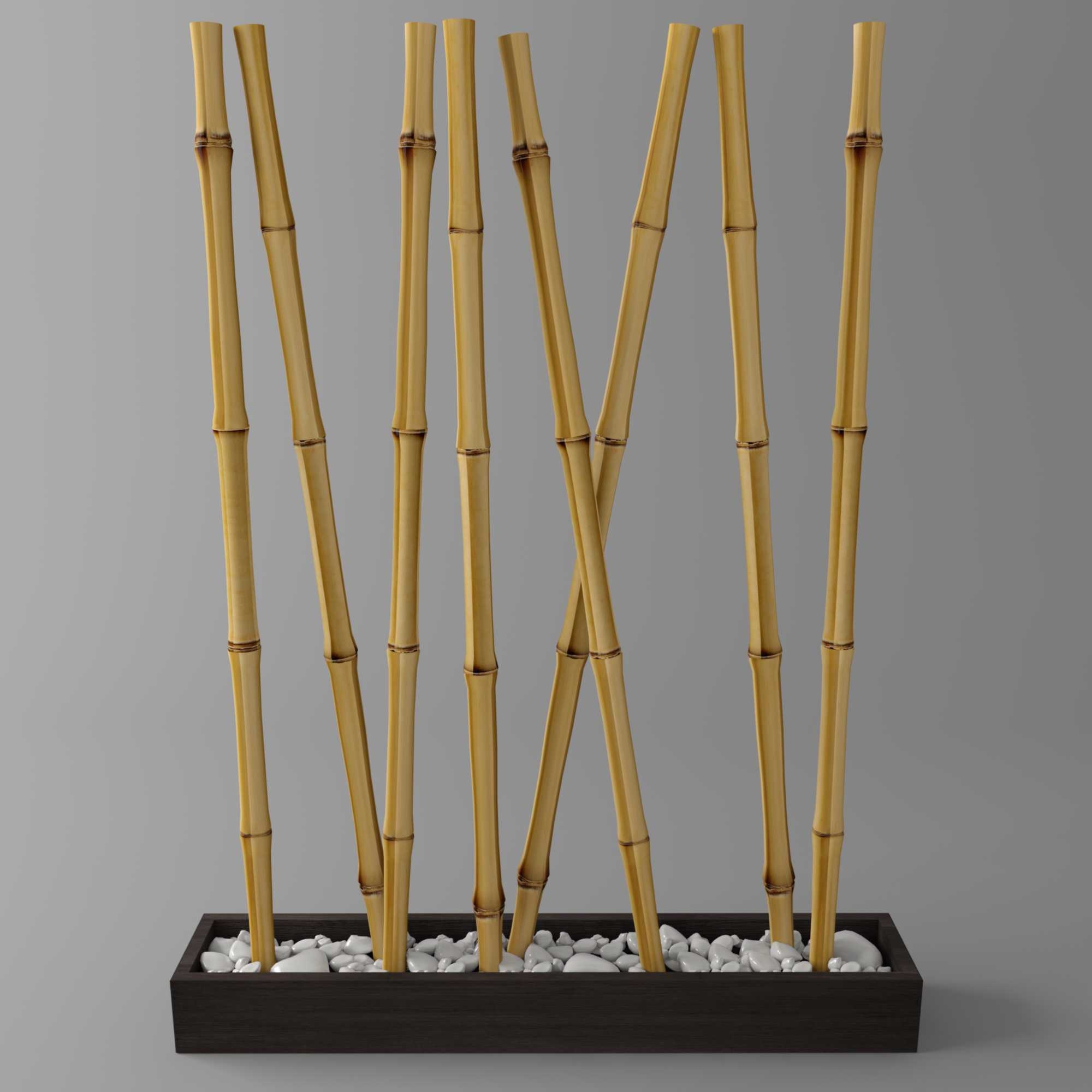 Bamboo Partition 3d Max