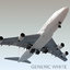 boeing 747-400 plane generic 3d model