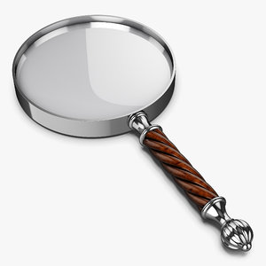 3ds antique magnifying glass