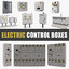 electric control boxes 3D model