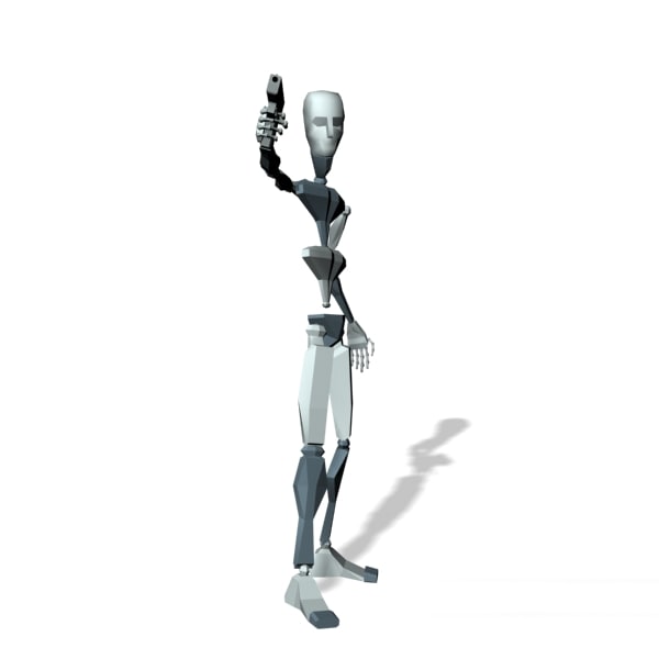 Motion Biovision gun walk gunman