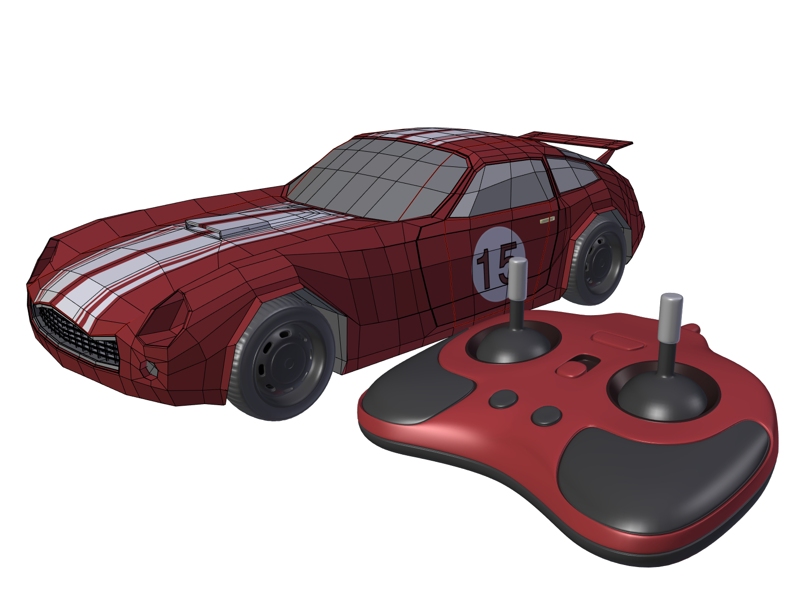 toy car 3d model