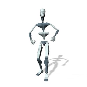 Muscle man pose A