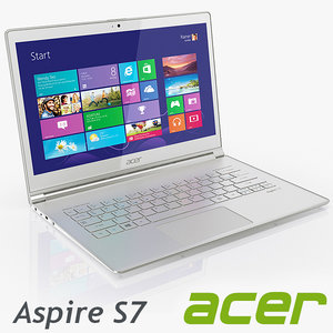 aser aspire s7 3d model