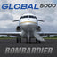 business jet bombardier global 3d max