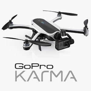 3d gopro karma drone hero5