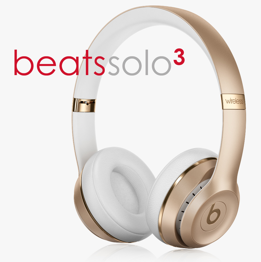 3d beats solo3 gold wireless