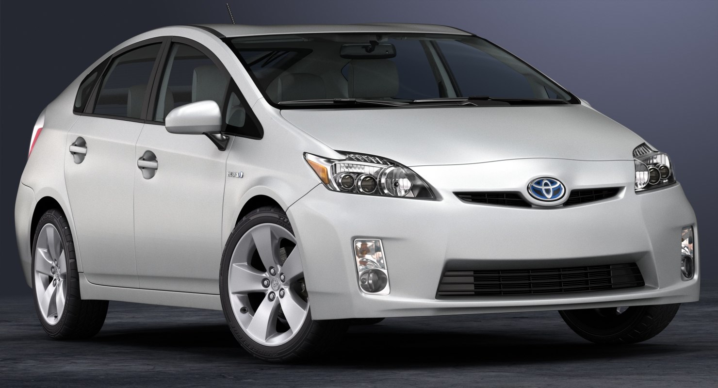 2010 Toyota Prius 3d Model