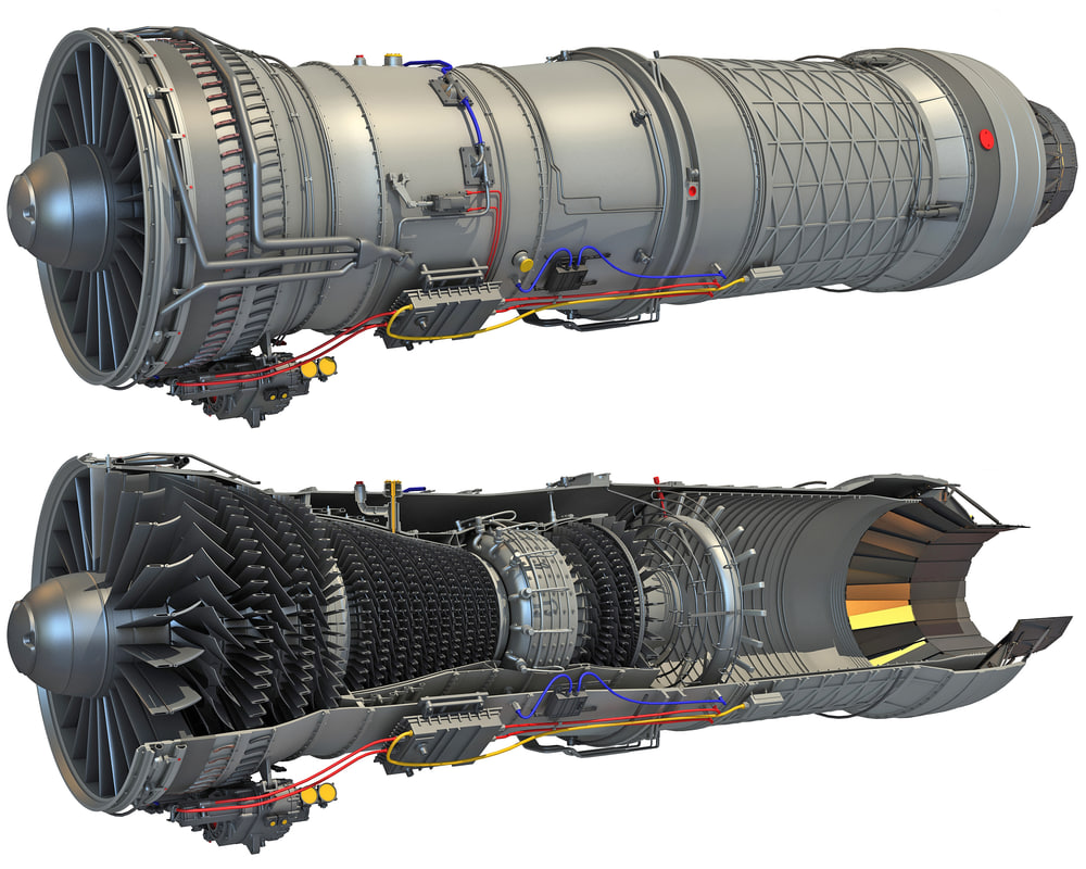 Turbofan Engine Model Kit