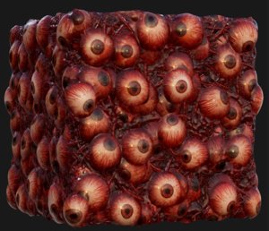 Pile Of Eyes Material