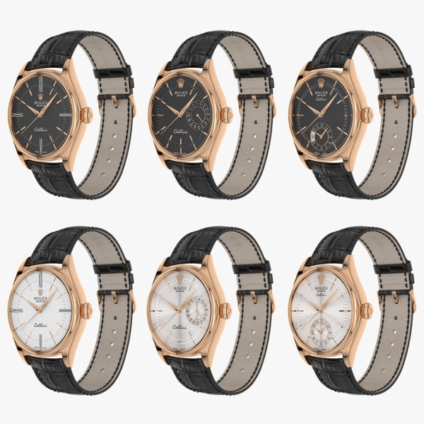 rolex cellini 3D model