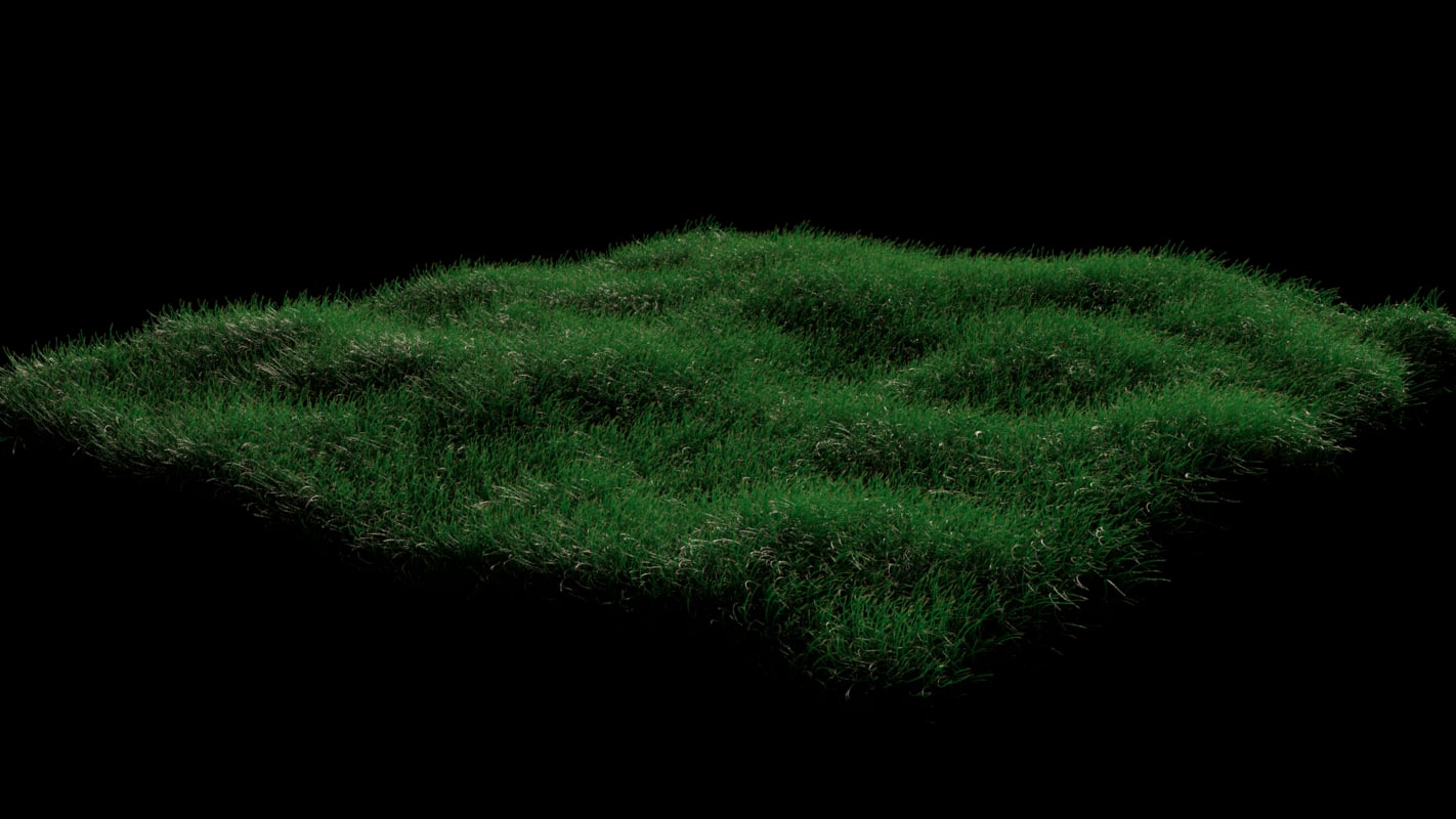 Texture grass animated scene