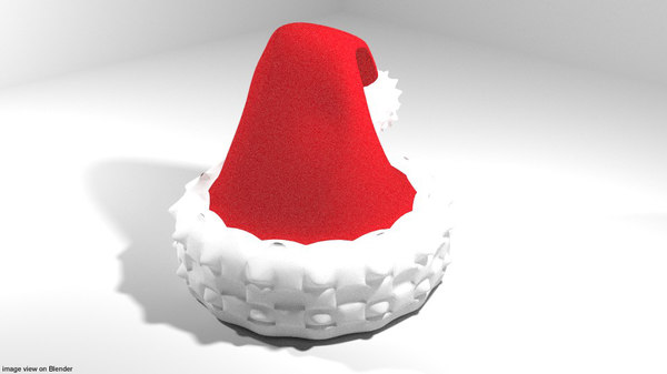 Santa Hat Blender Models for Download  TurboSquid