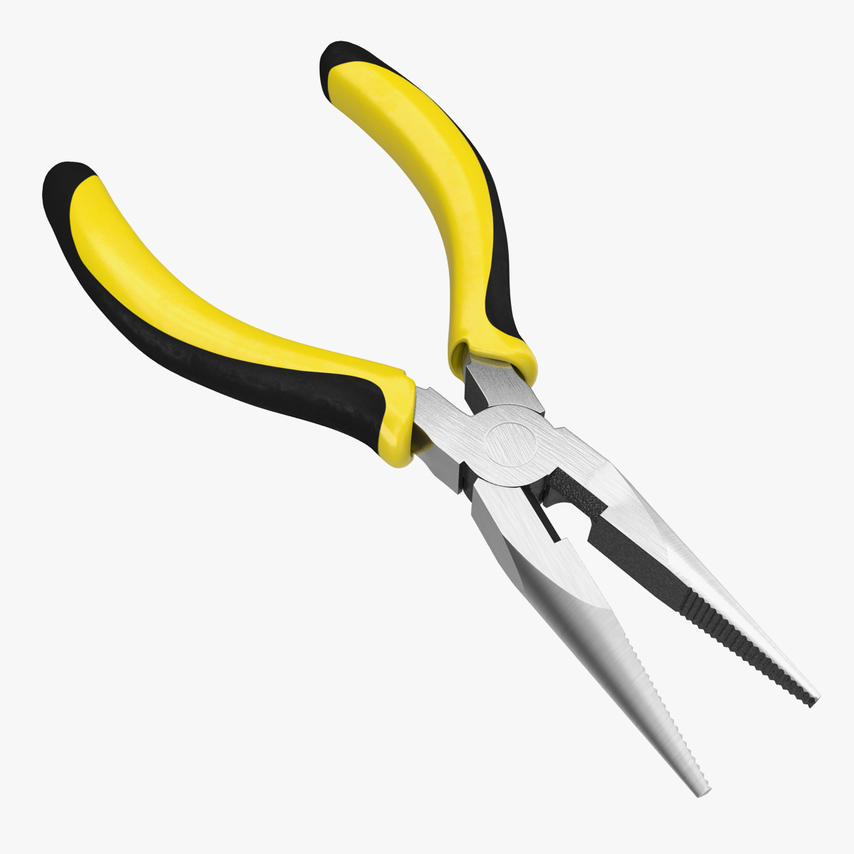long nose plier modeled 3d 3ds