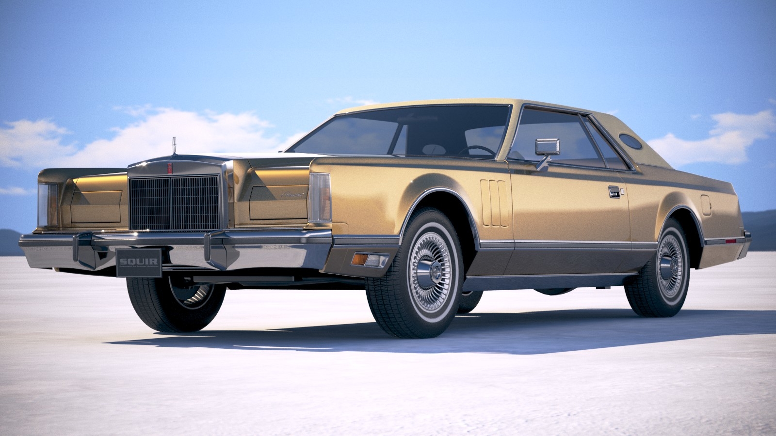 Modèle 3D De Lincoln Mark V Continental 1977-1979 - TurboSquid 1247483