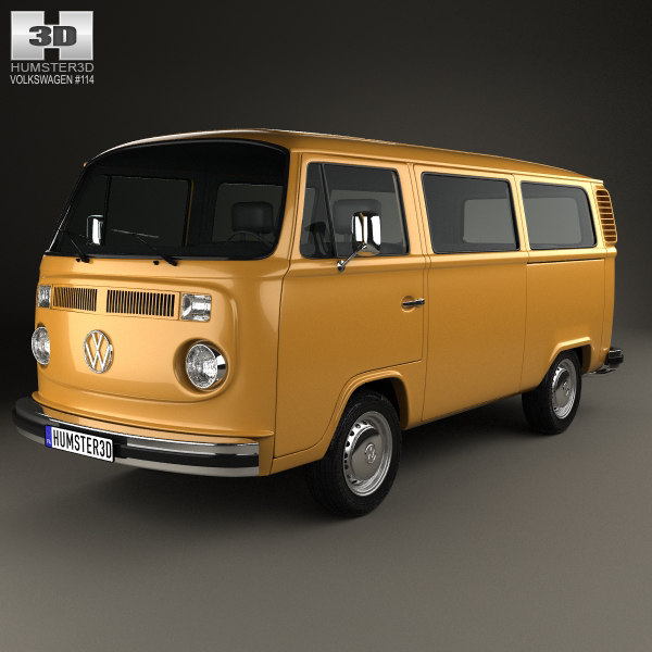 Volkswagen t2 3D - 1247539
